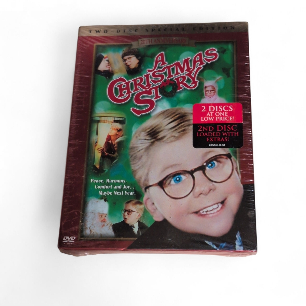 Source Unknown A Christmas Story DVD - Red and Green